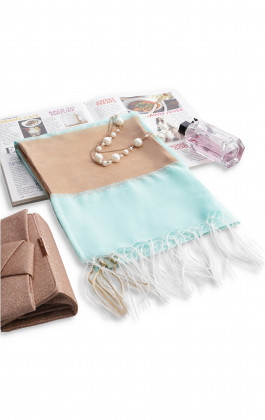 Green Maisuri Printed Dupatta